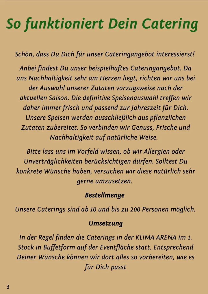 Seite 3 von 8, Abschnitt 1 von 2: So funktioniert Dein Catering