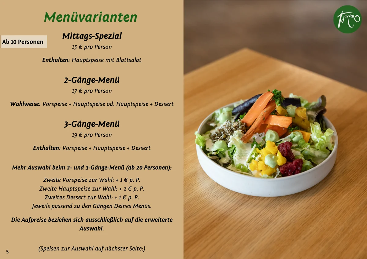 Seite 5 von 8: Menüvarianten